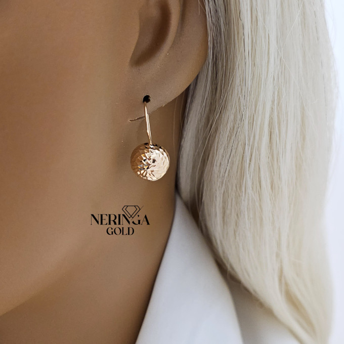 Rose gold earring #66218 Rose gold earring #66218