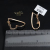 Rose gold earring #66251 Rose gold earring #66251