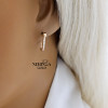 Rose gold earring #66236 Rose gold earring #66236