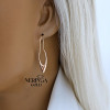 Rose gold earring #66231 Rose gold earring #66231
