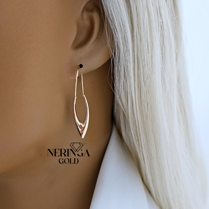 Rose gold earring #66231 Rose gold earring #66231