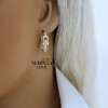 Rose gold earring #66228 Rose gold earring #66228