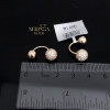 Rose gold earring #66212 Rose gold earring #66212