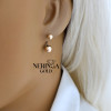 Rose gold earring #66199 Rose gold earring #66199