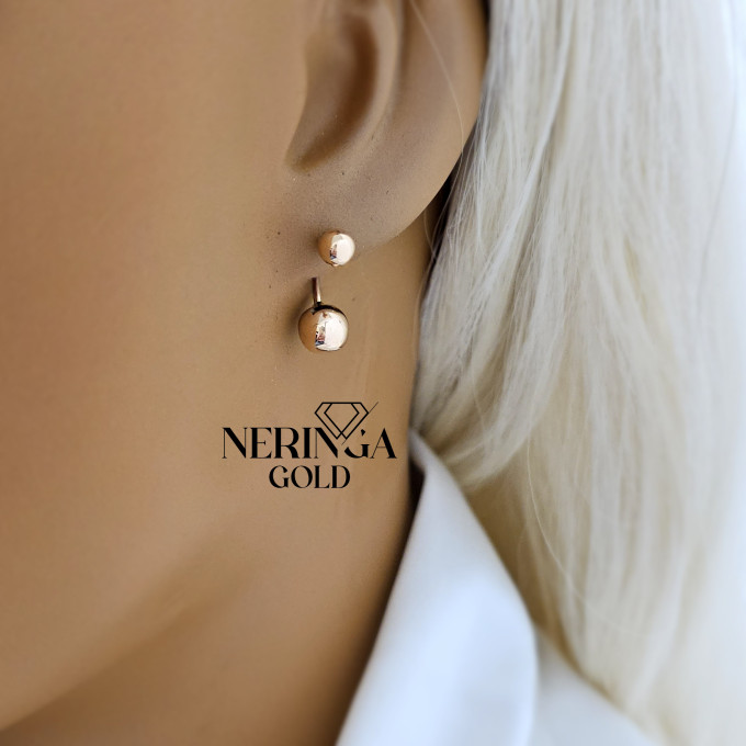 Rose gold earring #66199 Rose gold earring #66199