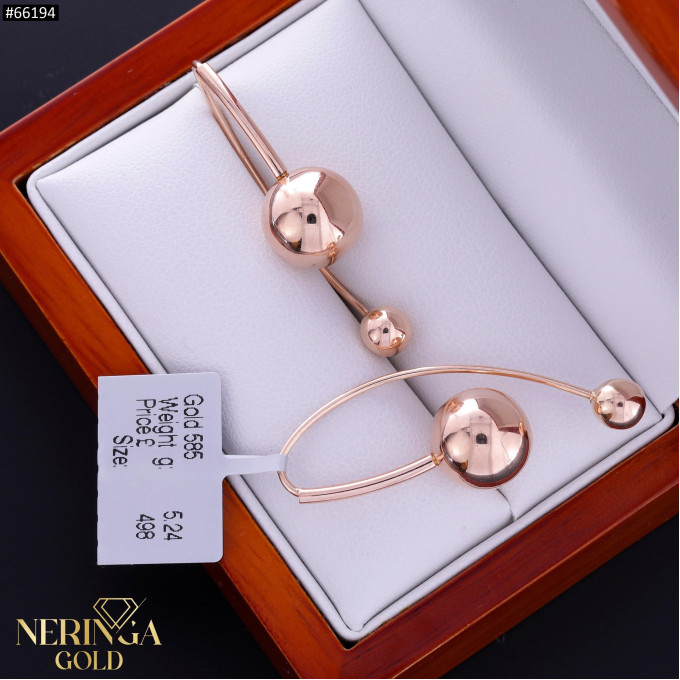 Rose gold earring #66194 Rose gold earring #66194