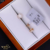 Rose gold stud earrings #66887