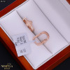 Rose gold earring #67327