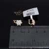 Rose gold children earrings #67500