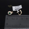 Rose gold children earrings #67504