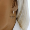 Rose gold children earrings #67501