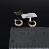 Rose gold children earrings #67496