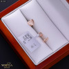 Rose gold stud earrings #67469