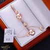Rose gold earring #67539