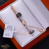 Rose gold earring #67541