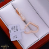 Rose gold earring #67523