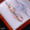 Rose gold earring #67534