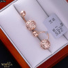 Rose gold earring #67536