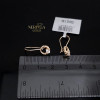 Rose gold children earrings #67630