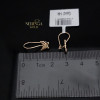 Rose gold children earrings #67626