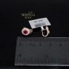 Rose gold children earrings #67843