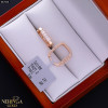 Rose gold earring #67826