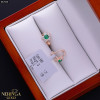 Rose gold children earrings #67840
