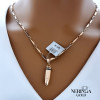 Rose gold pendant #68080