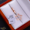 Rose gold earring #68212