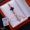Rose gold earring #68527