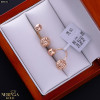 Rose gold earring #68531