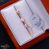 Rose gold earring #68532