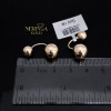 Rose gold earring #68591
