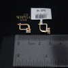 Rose gold children earrings #68726