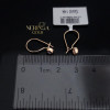 Rose gold earring #68714