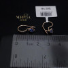 Rose gold earring #68708