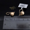 Rose gold earring #68805