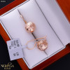 Rose gold earring #68804