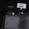 Rose gold earring #68886