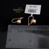 Rose gold earring #68970
