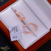 Rose gold earring #68971