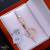 Rose gold earring #69305