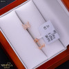 Rose gold children earrings #69472