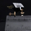 Rose gold children earrings #69474