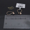 Rose gold earring #69647