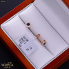 Rose gold stud earrings #69616