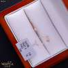 Rose gold earring #69646