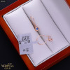 Rose gold earring #69647