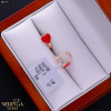Rose gold children earrings #69751