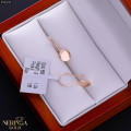 Rose gold earring #70178